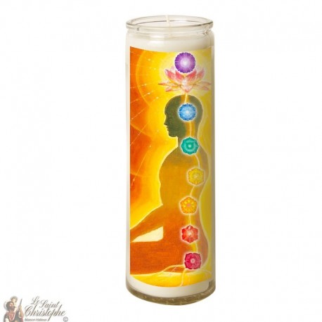 Zen Buddha glass candle 7 days