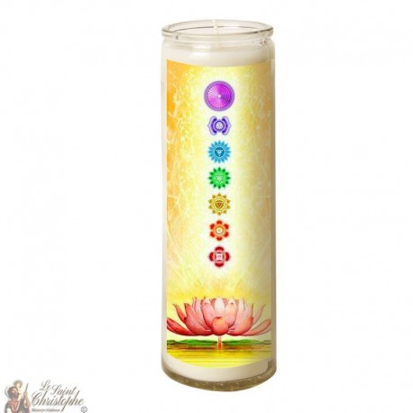 Zen Buddha glass candle 7 days