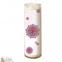 Candle 7 days in mandala glass