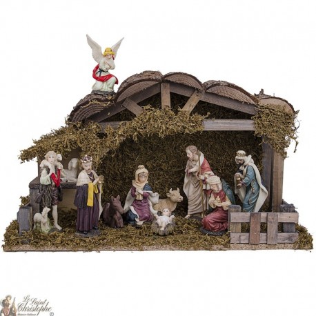 Christmas crib complete with 11 characters