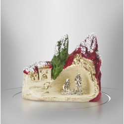 Kerststal dorp - 7,5 cm