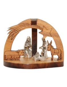 Olive wood crib