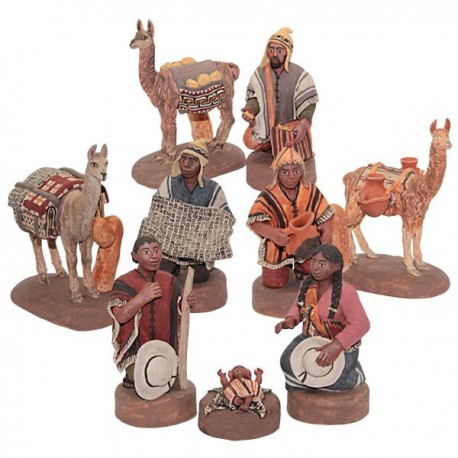 Crèche de noël d' Argentine - Kolla