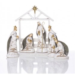 Christmas crib - resin