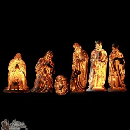Luminoso Presepio di Natale - Personaggi 6 pezzi