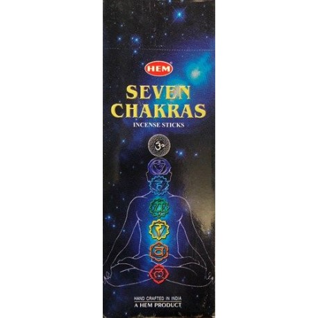 Incenso 7 Chakra bastoncini - HEM 