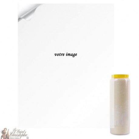 Stickers personnalisables Vinyle Transparent - 10 x 13 cm