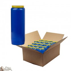 Bougies de Neuvaine - Bleues