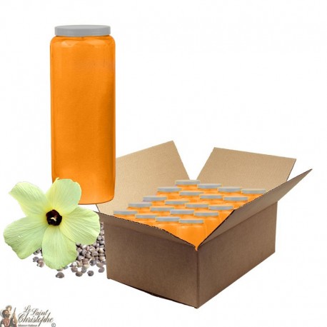 Bougies de Neuvaine parfumée au musc