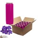 Bougies de neuvaine parfumée à la violette - carton 20 pièces