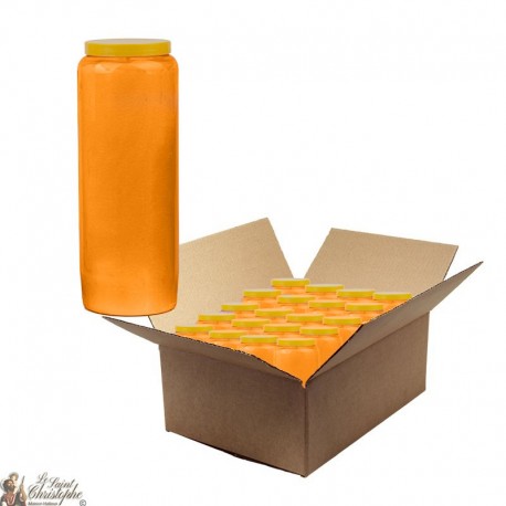 Bougies de Neuvaine - Orange