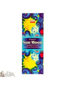 Sun Moon Incense Sticks - Darshan