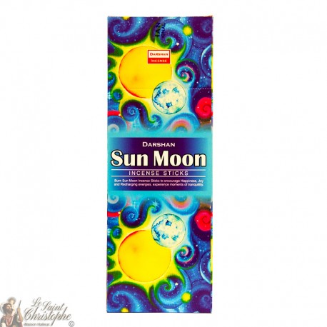 Sun Moon Incense Sticks - Darshan