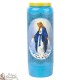 Velas Novena azul a virgen milagrosa - Oración francés