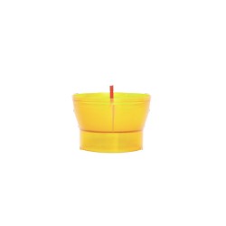 Petites bougies veilleuses jaunes - 3h30