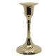 Candle holder golden copper - 12 cm