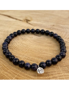 Blue sand pearl bracelet