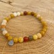 Bracelet en pierre naturelle Jade Jaune