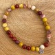 Bracciale in pietra naturale Jasper mokaite