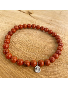 Armband aus naturrotem Jaspis