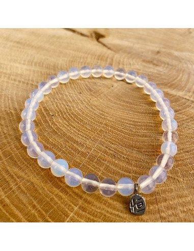 Bracciale in perline opaline