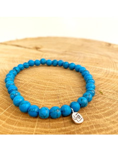 Turquoise natural stone bracelet