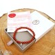 Pulsera de piedra natural Jaspe rojo