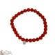 Pulsera de piedra natural Jaspe rojo