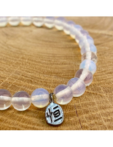 Opaline pearl bracelet