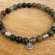 Natural stone bracelet Indian Agate