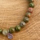 Unakit-Naturstein-Armband