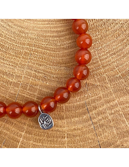 Karneol Naturstein-Armband