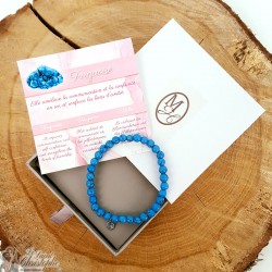 Bracelet en pierre naturelle Turquoise