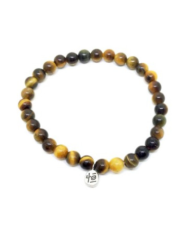 Natuurstenen armband Tijgeroog