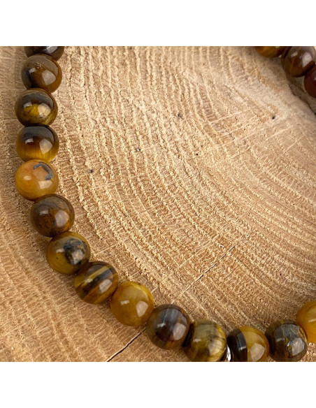 Bracelet en pierre naturelle Œil de tigre