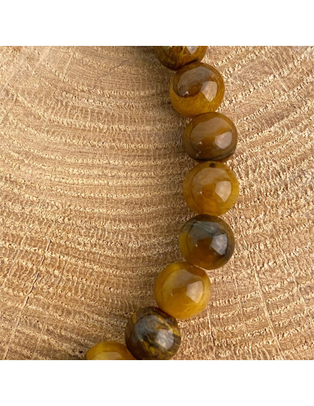 Pulsera de piedra natural Ojo de tigre