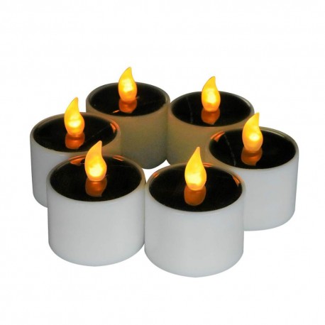 Solar LED Candle - pack of 6