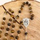Tiger eye beads rosary