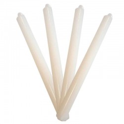 Candele colorate in bianco - MH