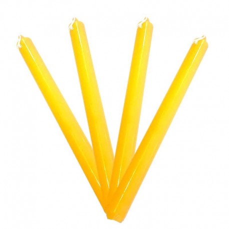 Candles colored in the mass yellow chick - MH