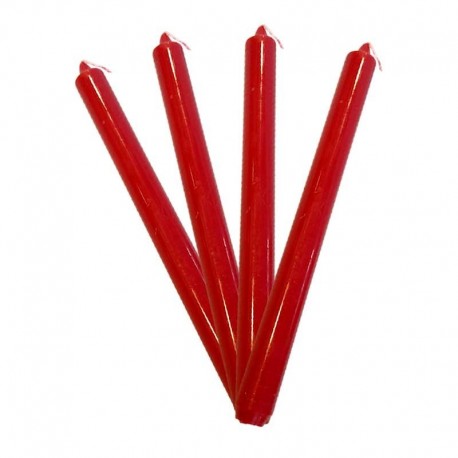 Colored candles in the mass burgundy - MH