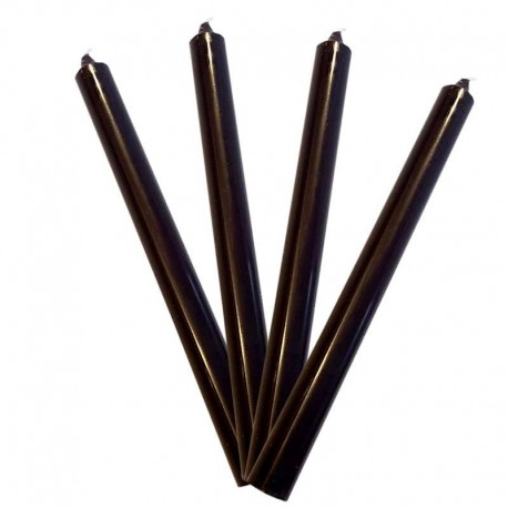 Velas de colores en la misa en negro - MH