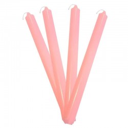 Candles MH candle pink colored in the mass