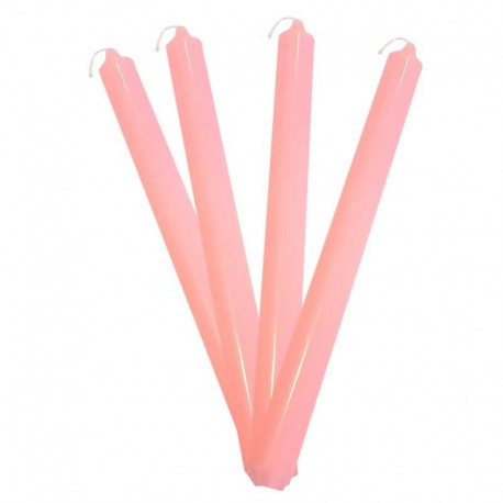 Bougies colorées dans la masse rose bonbon - MH