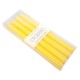 MH candles chick yellow colored in the mass - set of 4 pcs