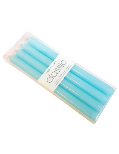 Bougies MH bleues colorées dans la masse