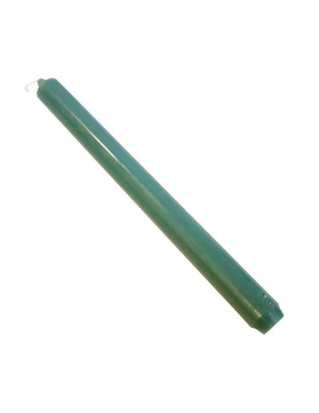 Bougies MH vert fougère colorées dans la masse