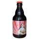 Cerveza negra La Banneusienne con rosa