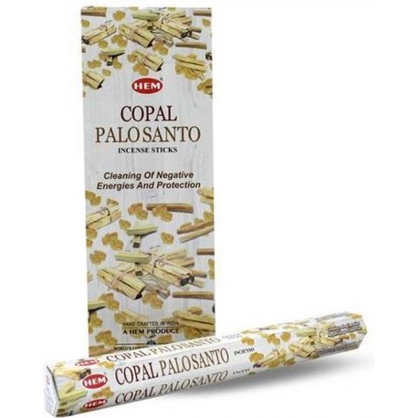 Varillas de Incienso Copal Palo Santo - HEM