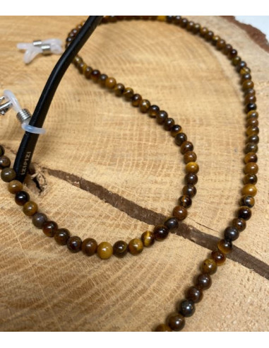 Bracelets tête de Bouddha amazonite et pierres de rivière - lot de 4 pièces